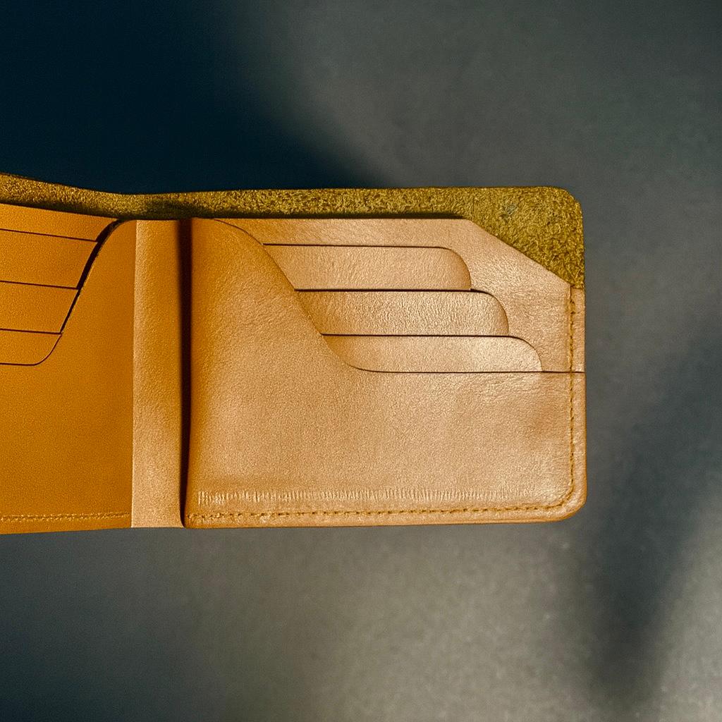 Meeras Handmade Camel Colour BiFold Wallet