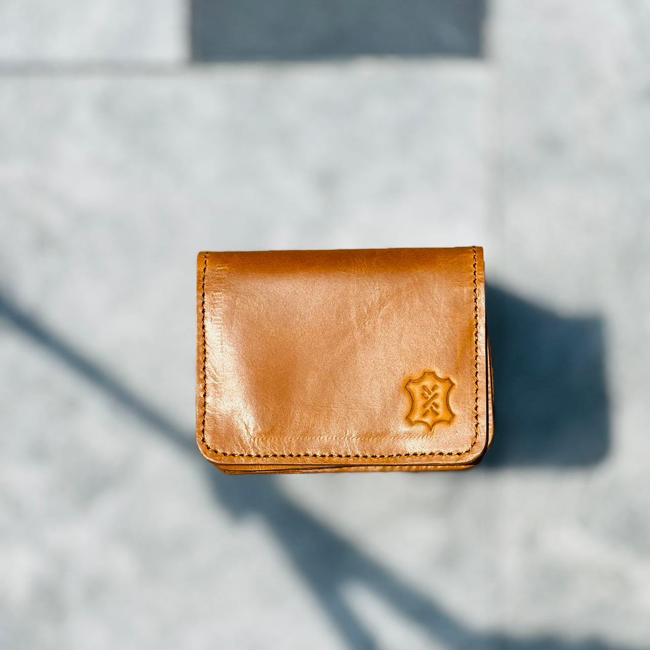 Handmade Leather Bifold Wallet + Card Holder | Combo Offer