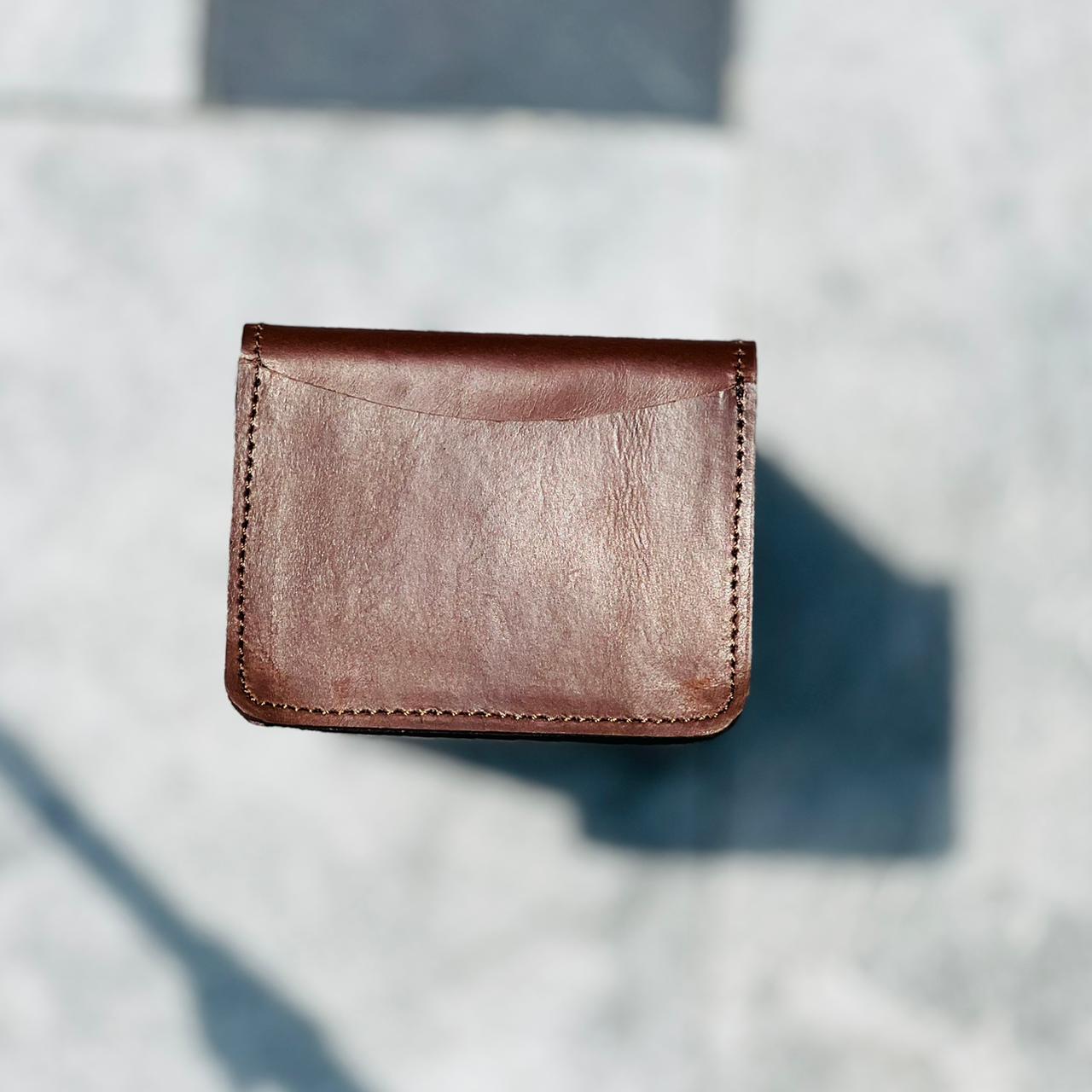 Handmade Leather Bifold Wallet + Card Holder | Combo Offer