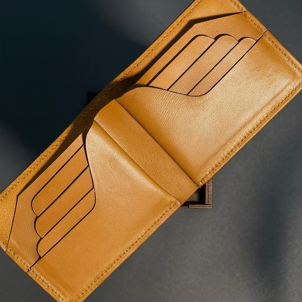 Handmade Leather Bifold Wallet + Card Holder | Combo Offer