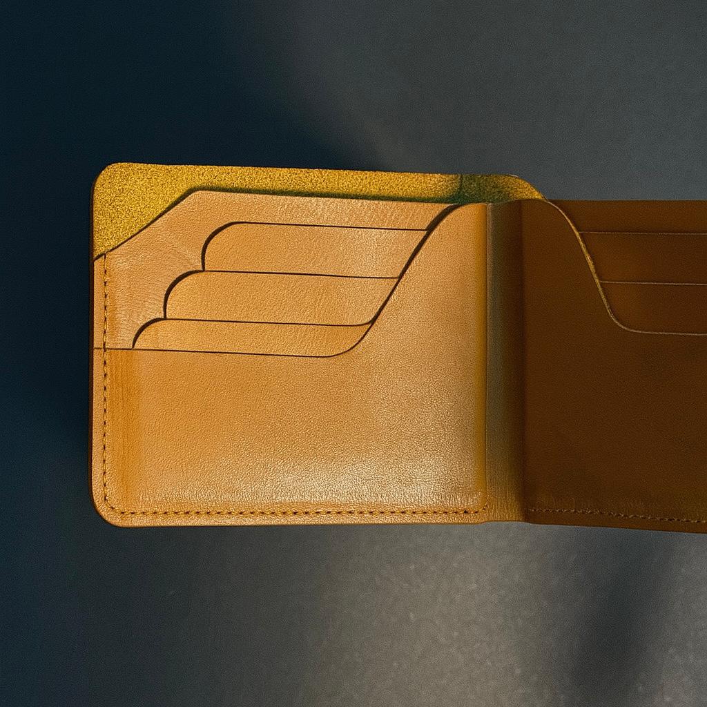 Meeras Handmade Camel Colour BiFold Wallet