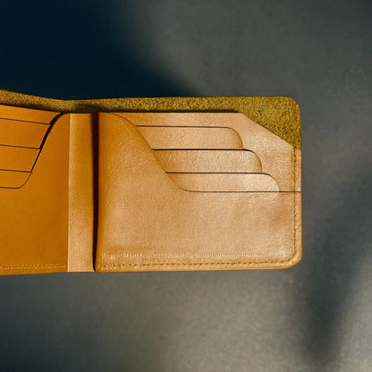Meeras Handmade Camel Colour BiFold Wallet
