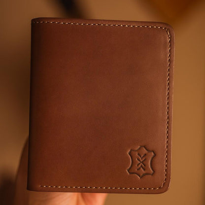 Meeras Handmade Black Colour Vertical Medium Wallet