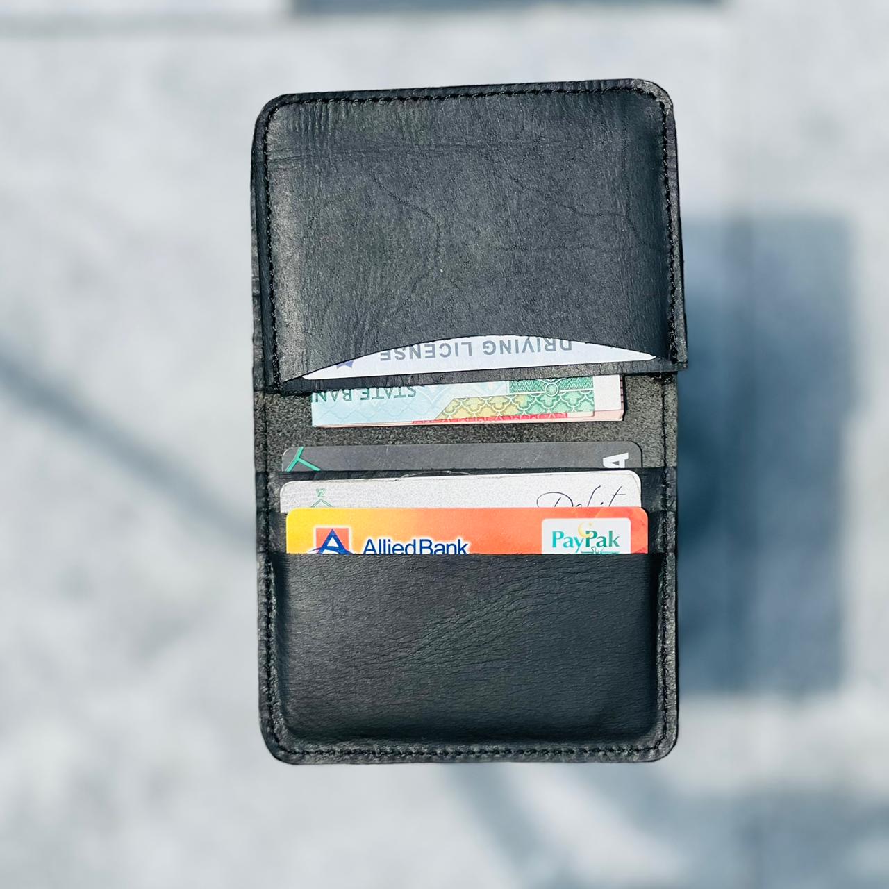 Handmade Leather Bifold Wallet + Card Holder | Combo Offer
