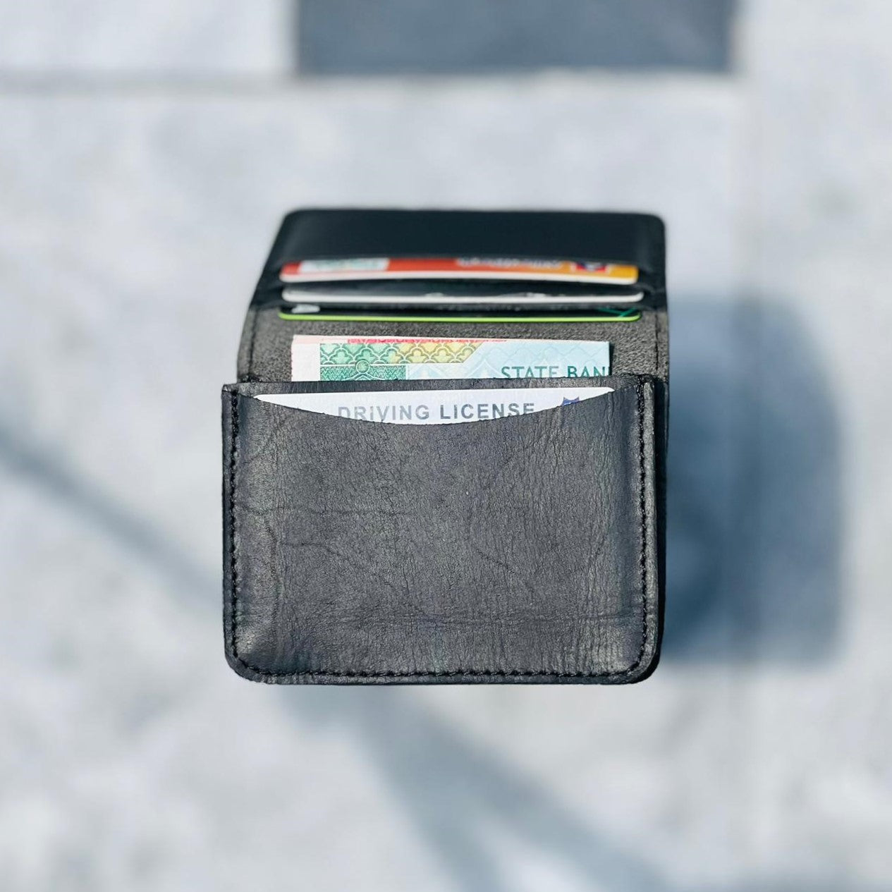 Handmade Leather Bifold Wallet + Card Holder | Combo Offer