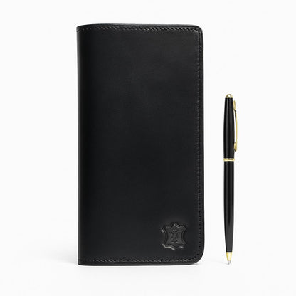Meeras Handmade Black Colour Long Wallet