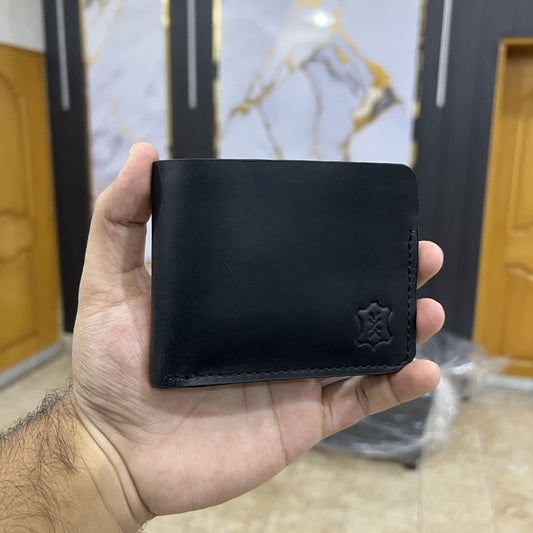 Meeras Handmade Black Colour BiFold Wallet