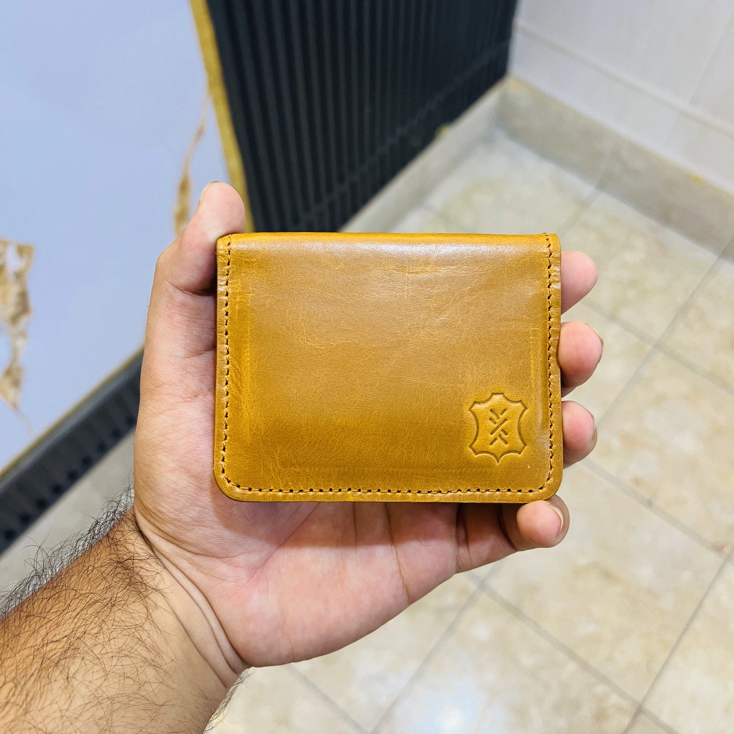 Meeras Handmade Classic Black Colour Card Holder Wallet