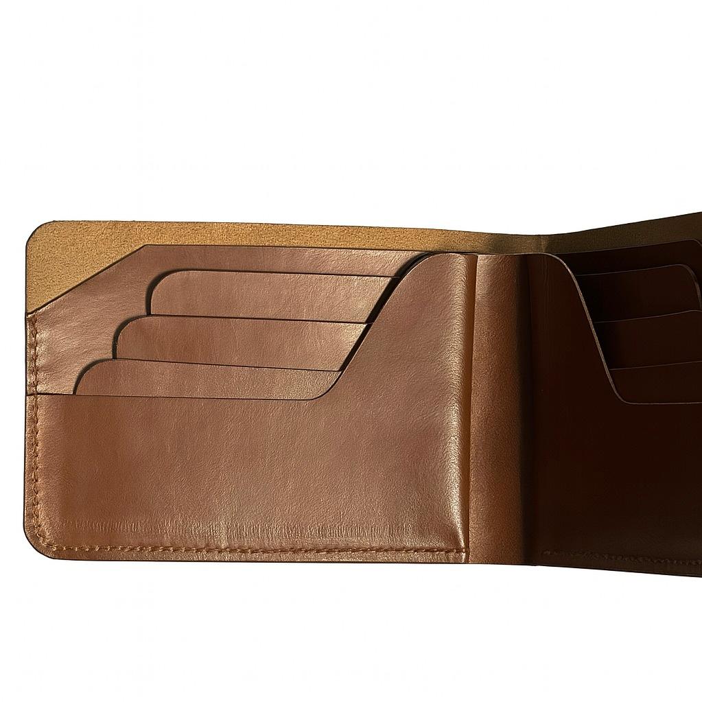 Meeras Handmade Brown Colour BiFold Wallet