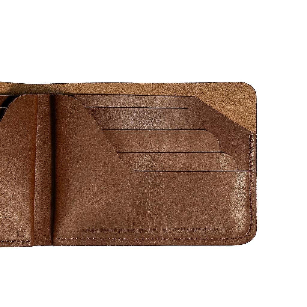 Meeras Handmade Brown Colour BiFold Wallet