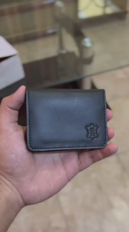 Handmade Leather Bifold Wallet + Card Holder | Combo Offer
